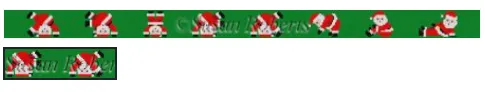 0301g Tumbling Santas Belt