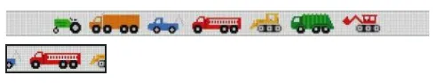 0339k Vehicles Kid's Belt