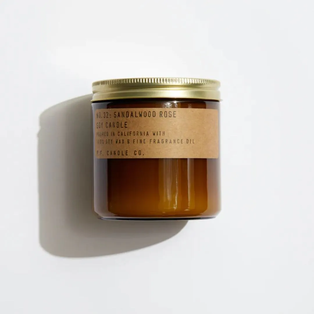 12.5oz Classic Soy Candle (Sandalwood Rose)