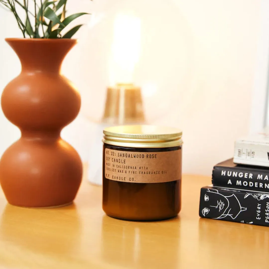 12.5oz Classic Soy Candle (Sandalwood Rose)