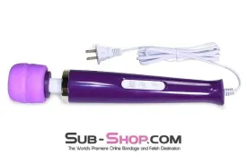 1842DL      Euro Plug 10 Function Love Magic Massager, Purple