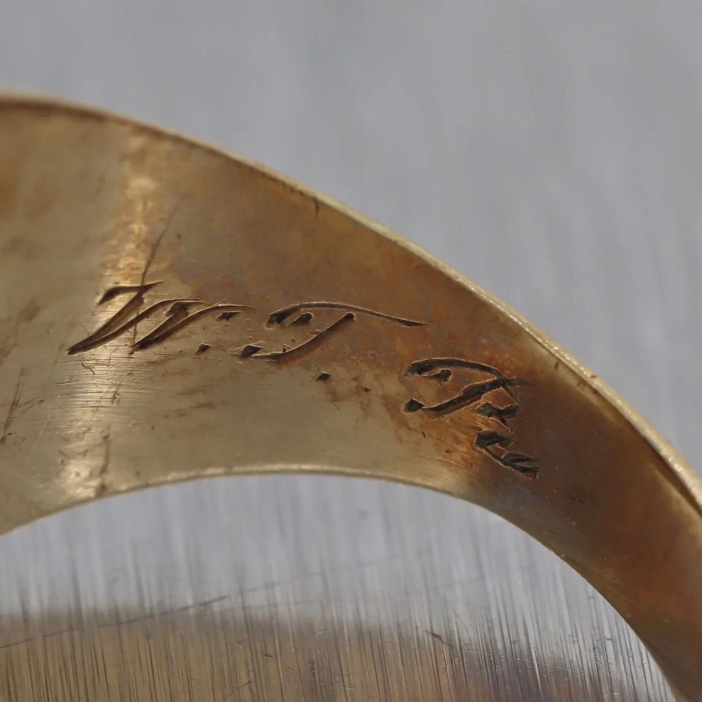 1942 Brooklyn Tech High School 10k Yellow Gold Class Ring