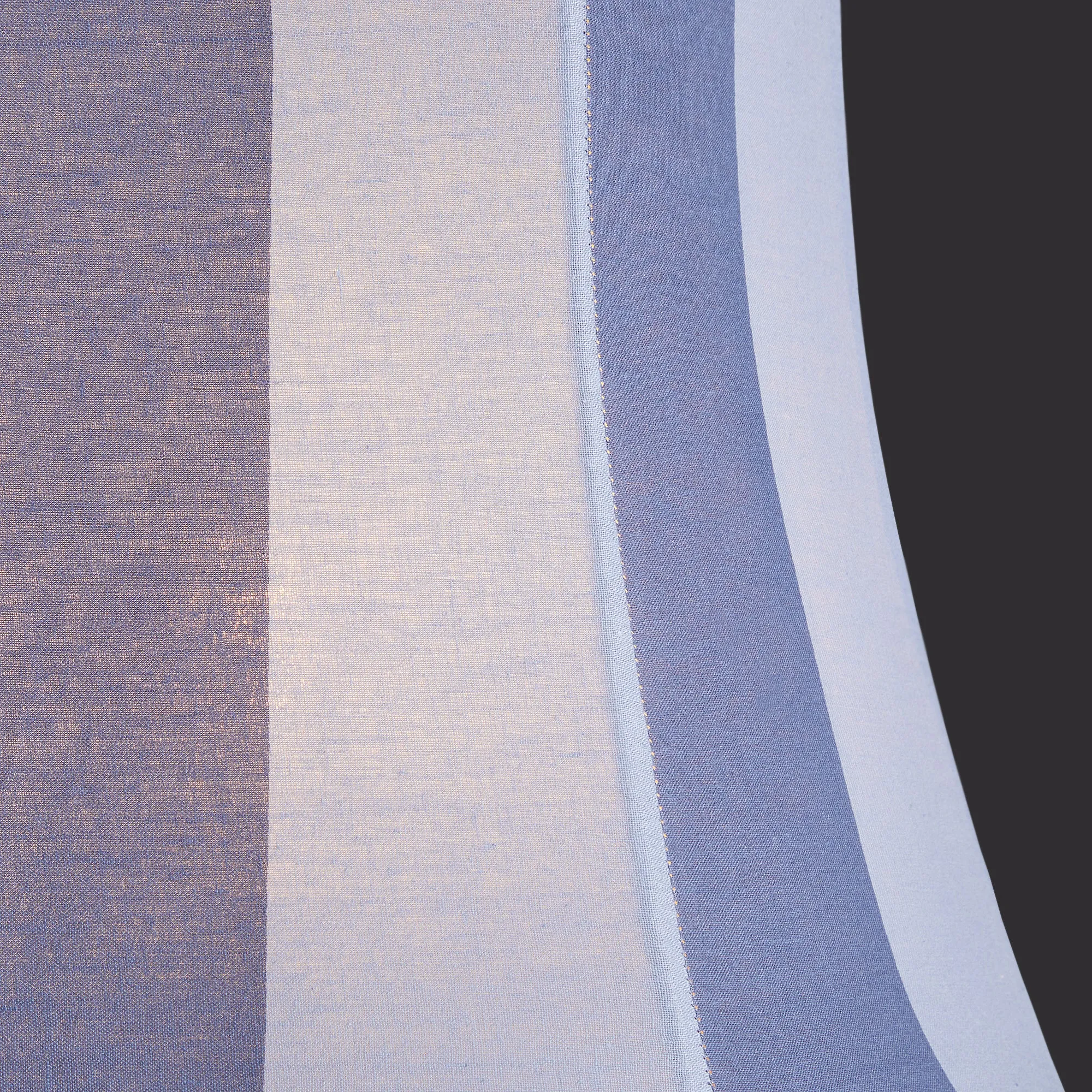 20cm Mad Hatter shade in jazz night Signature Stripe from Sanderson's 'Archive'