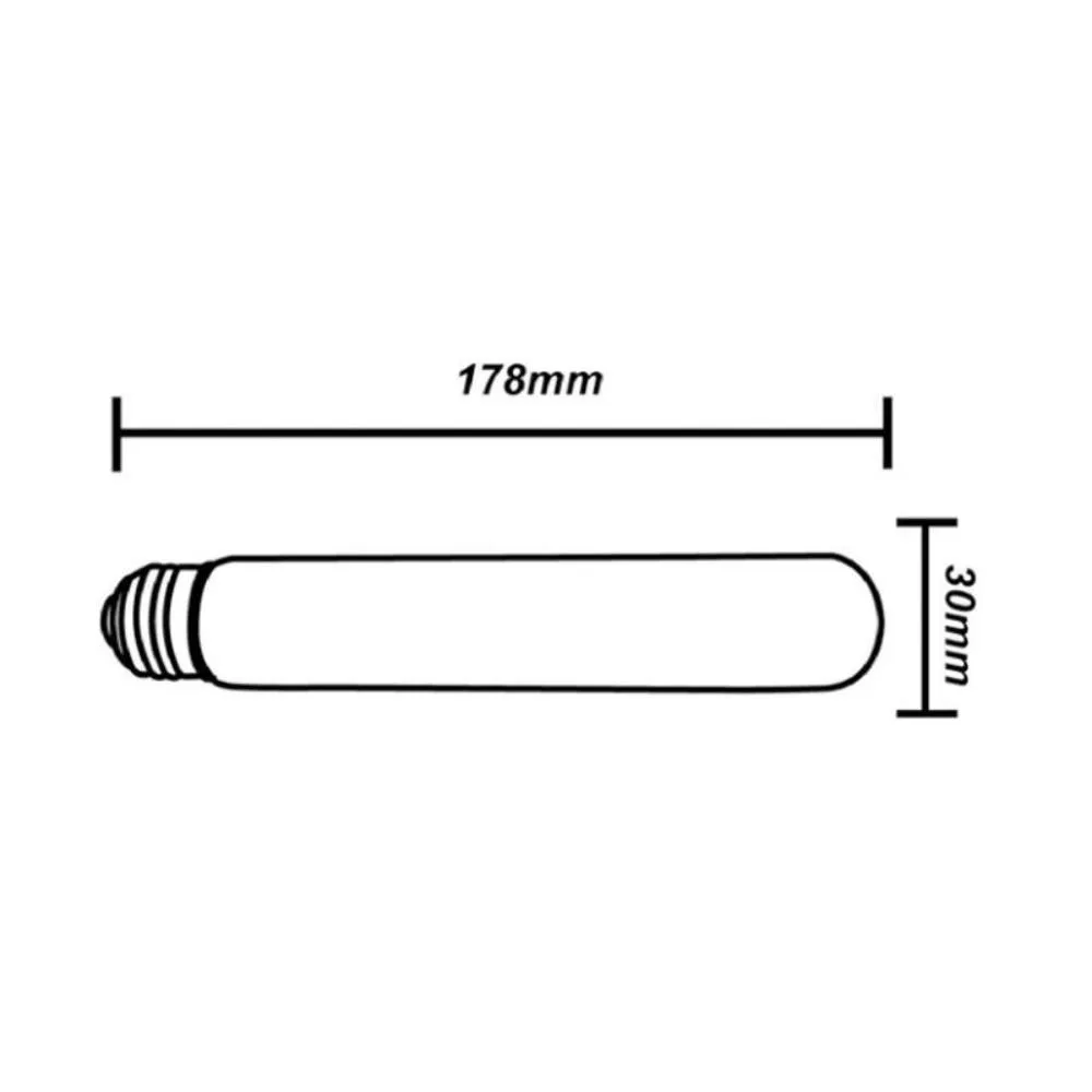 25w Carbon Filament B22, E27 T9 Globe Warm White 2800k CLACFE25 Dimmable