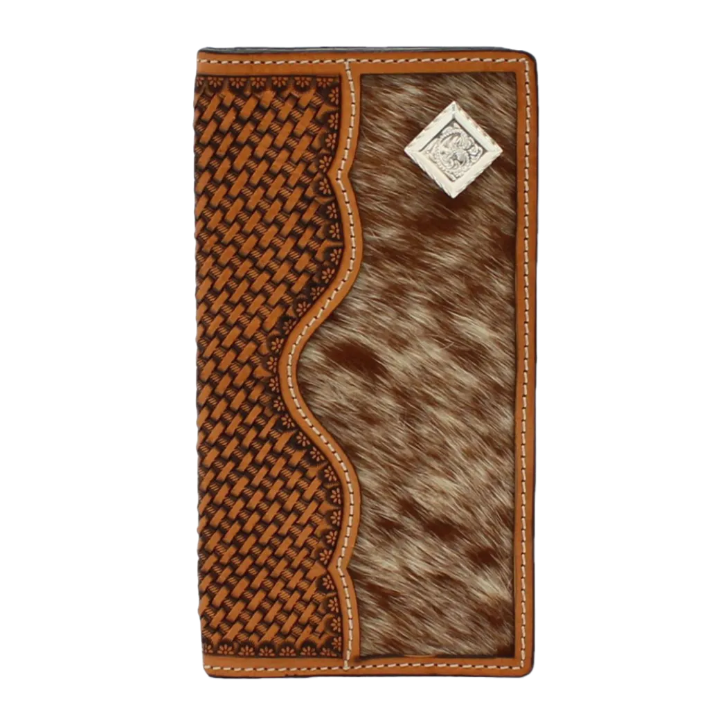 3D Belt Men's Calf Hair Rodeo Tan Wallet D250001908