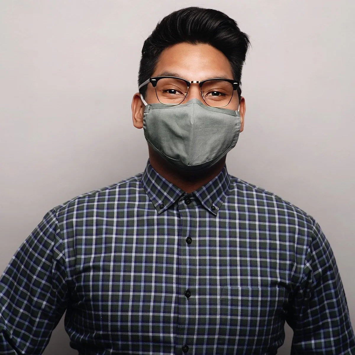 5 Pack Cotton Solid Masks
