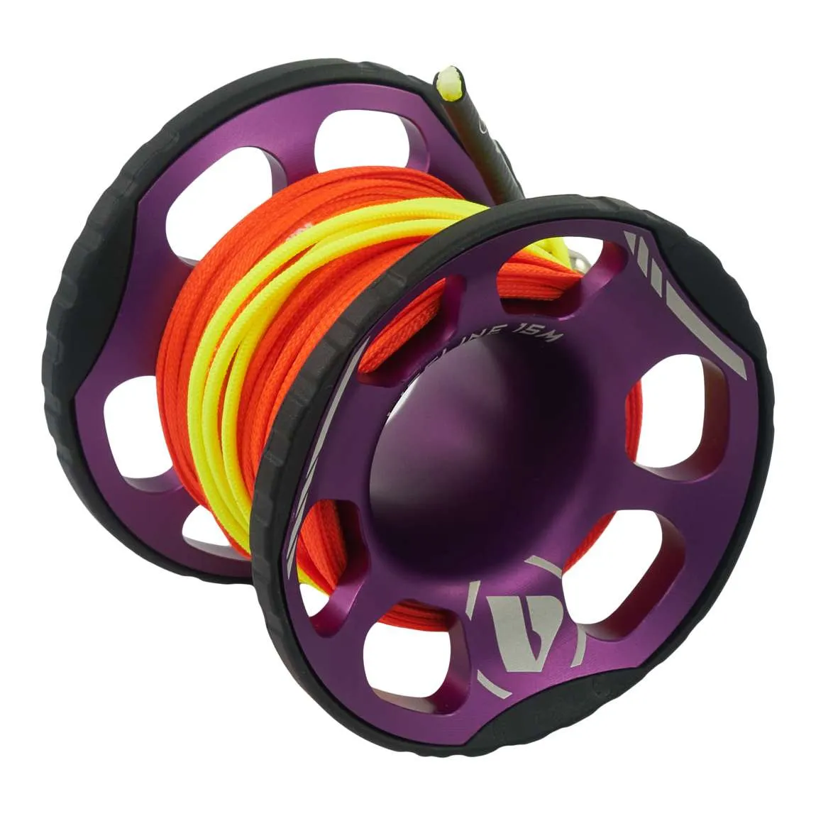 Apeks 15M Lifeline Spool Purple/Bright Orange