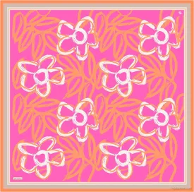 Armine Mira Floral Silk Scarf #85