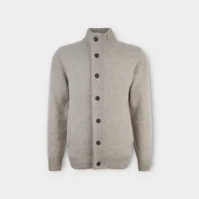 Barbour Patch Zip Through I Stone
