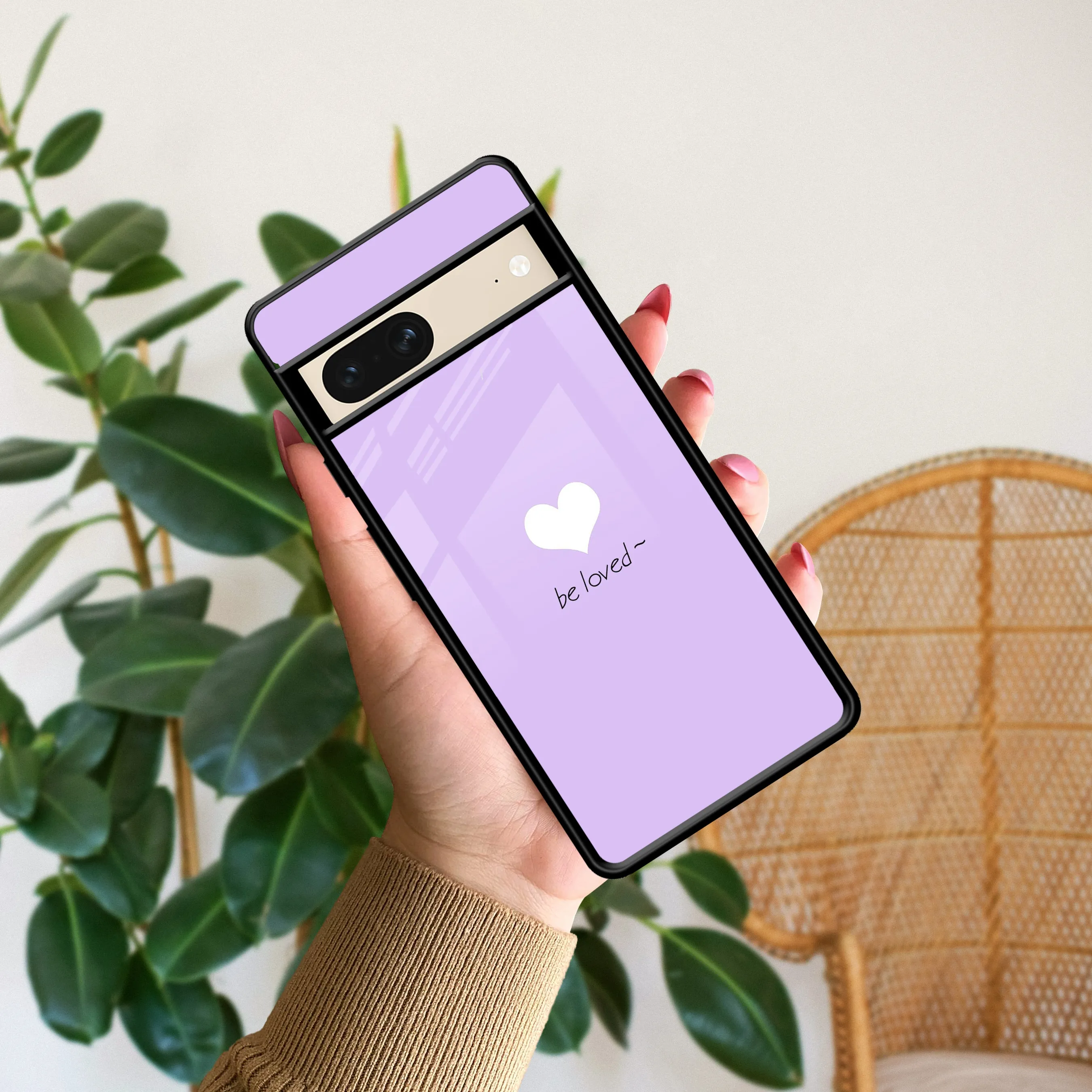 Beloved Glossy Metal Case Cover For Google