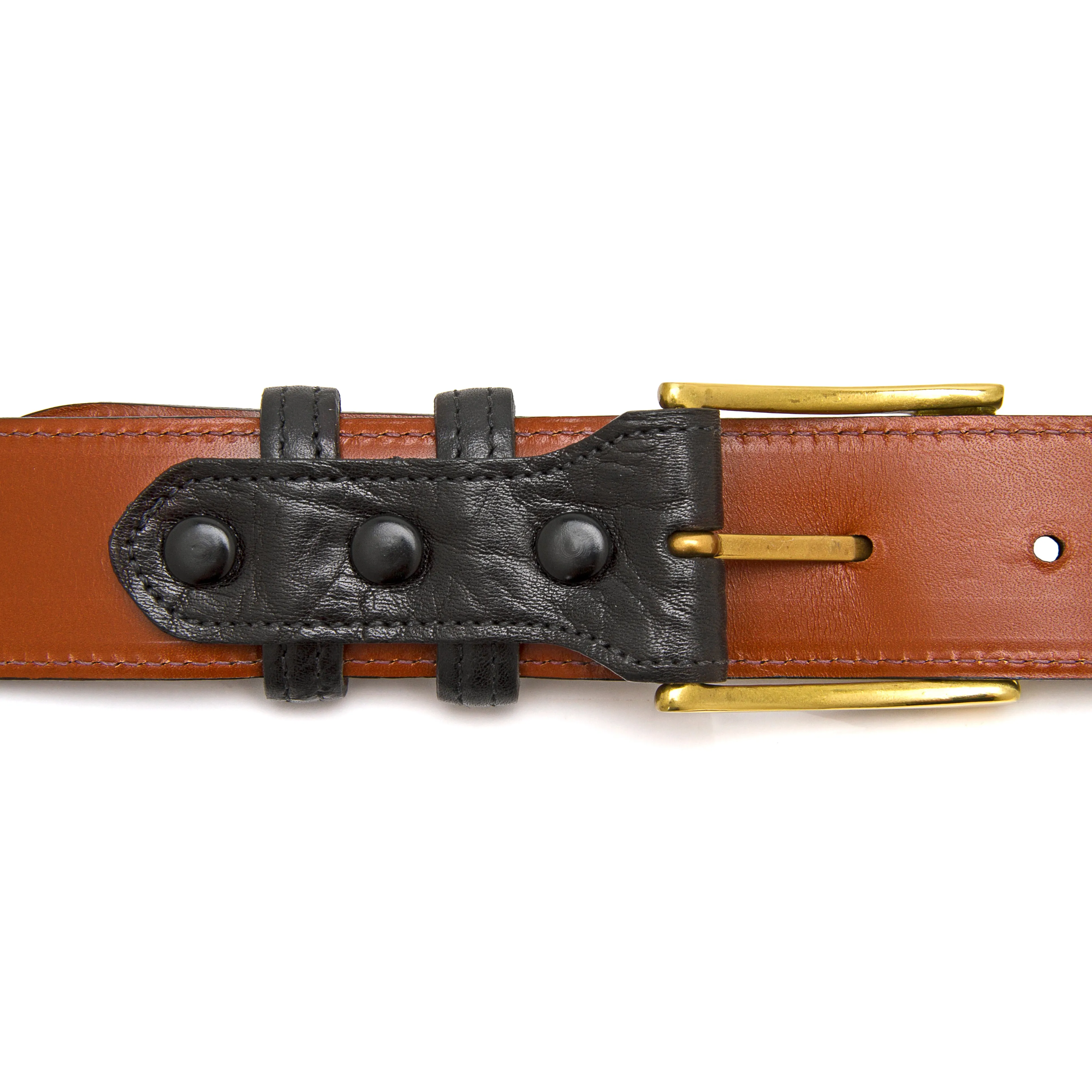 Belt in Black Buffalo