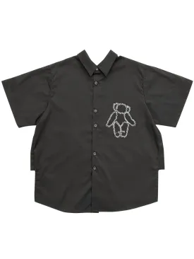 Black Best Gift Blouse
