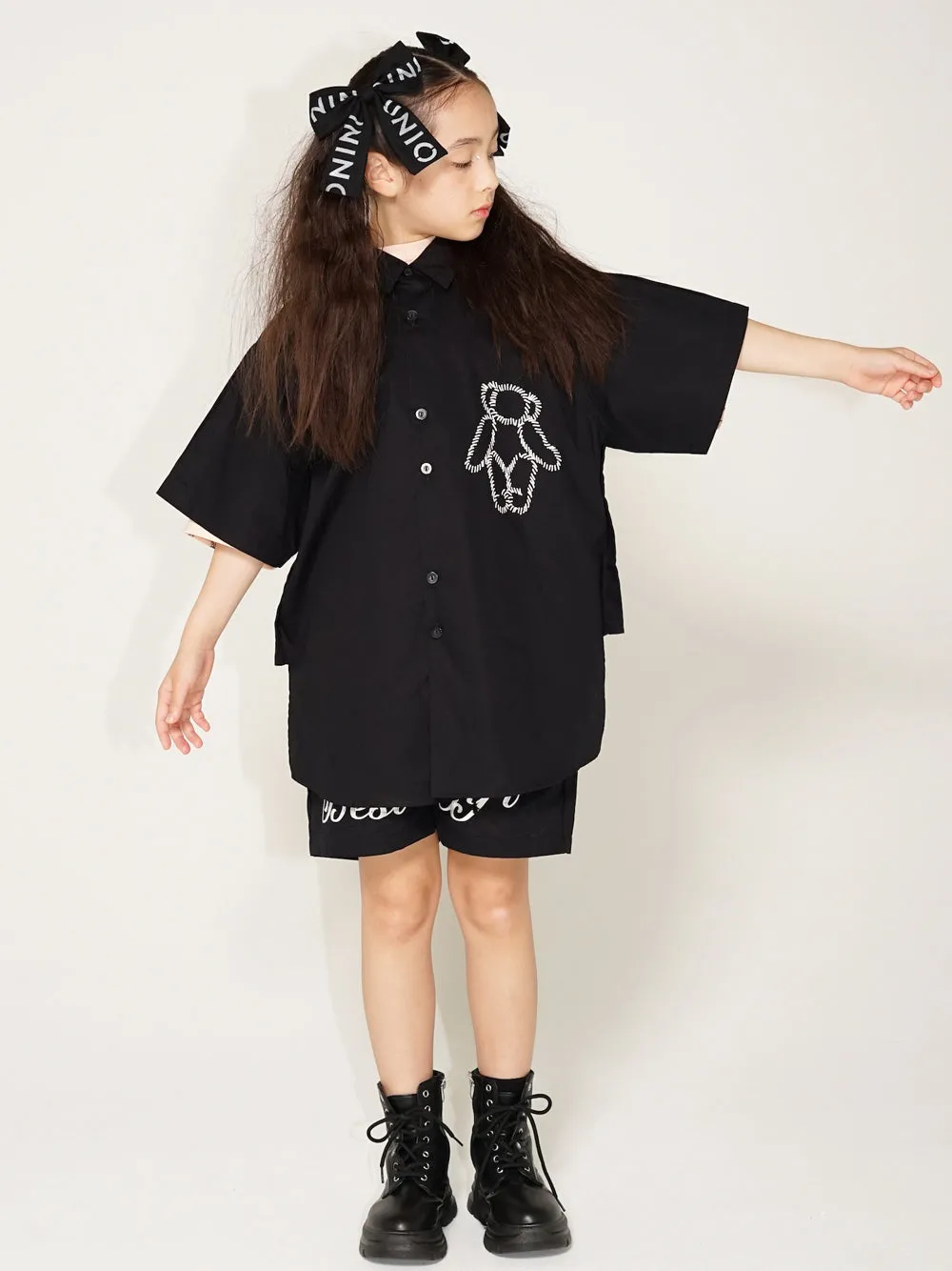 Black Best Gift Blouse
