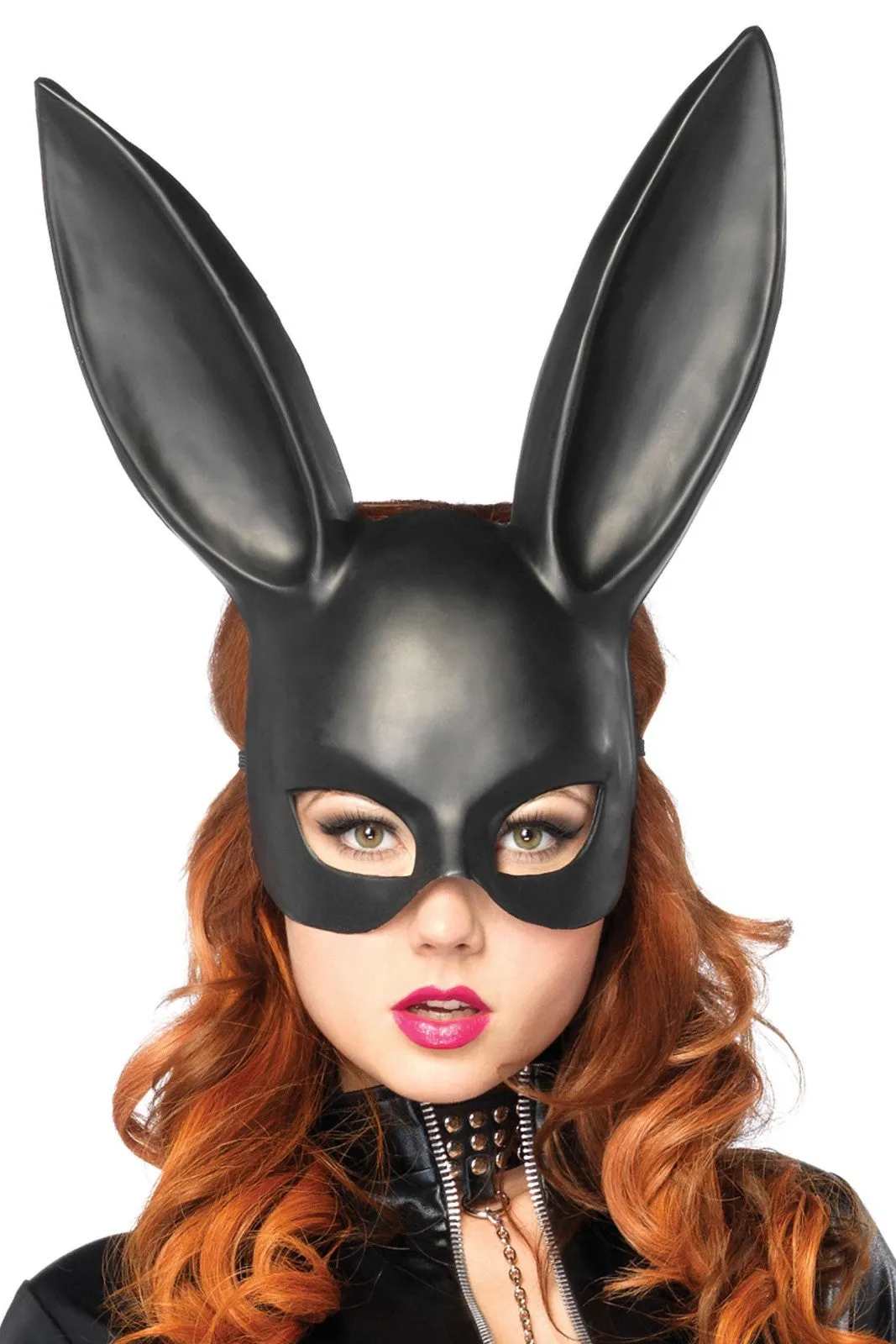 Black Masquerade Rabbit Mask