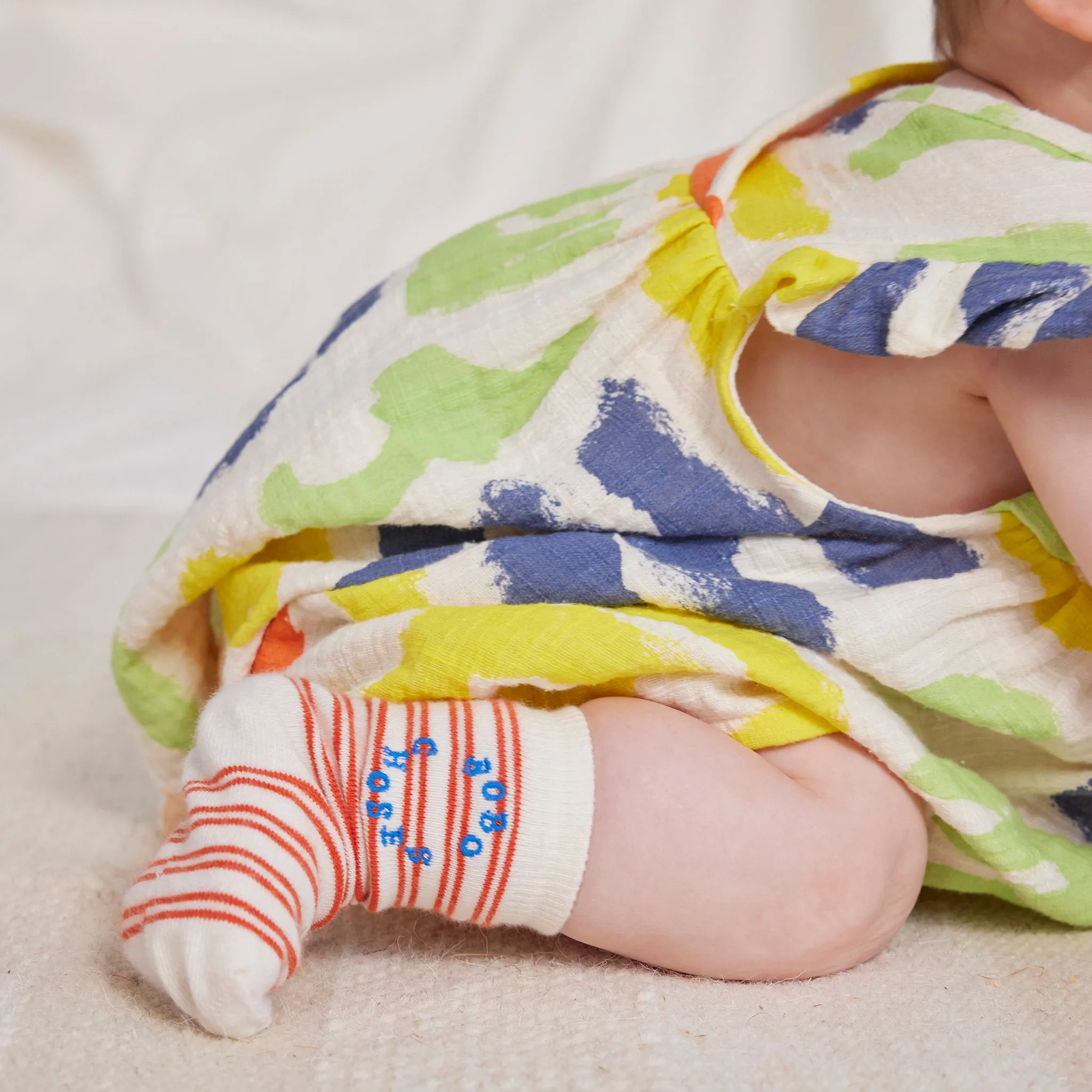 Bobo Choses Baby Set Of Two Sun Socks Light Pink