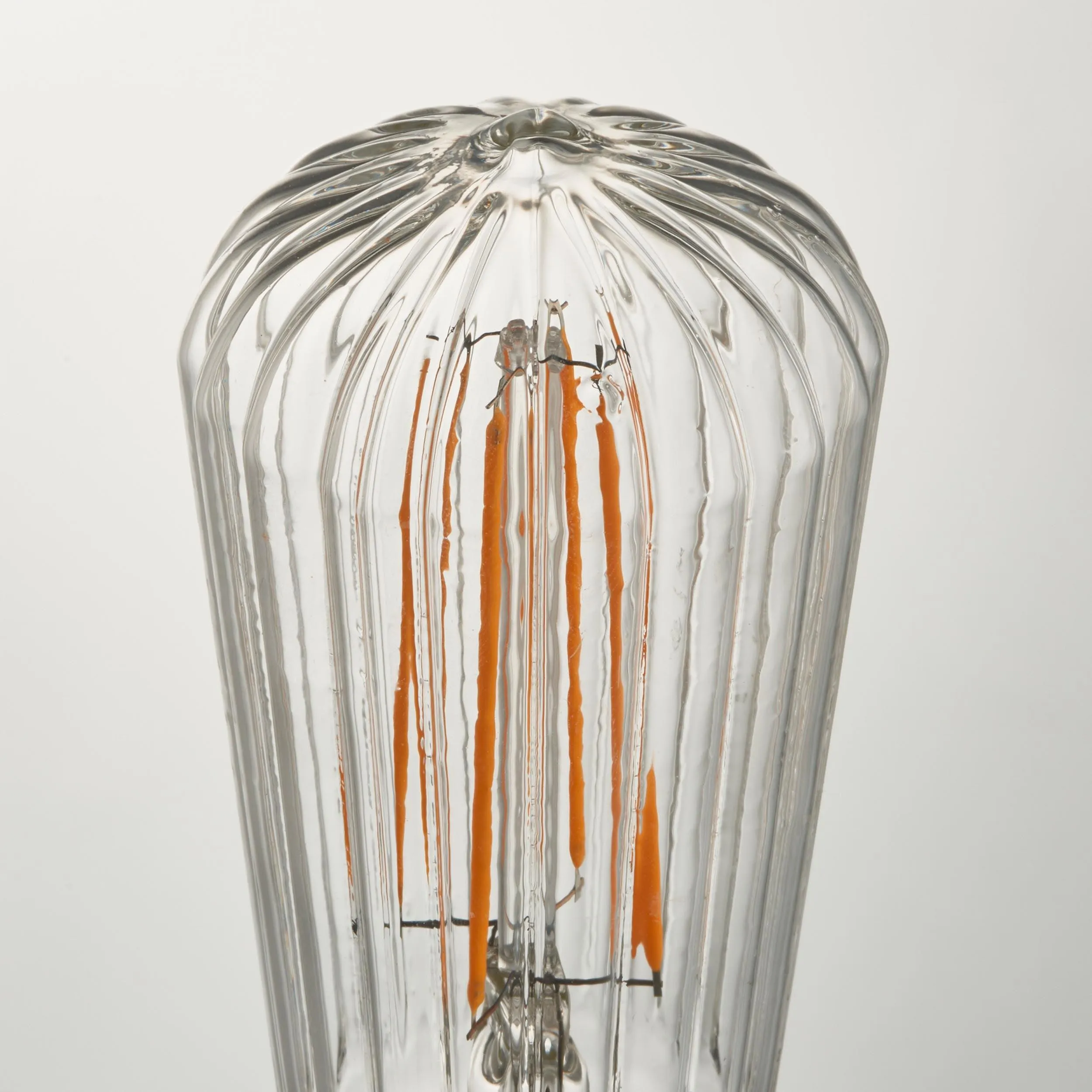 Brilliant 4W LED Decorative Filament Bulb - Transparent & Warm White | 80180
