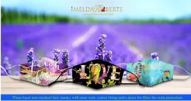 BSM-Art Wear - Face Masks P2- Set of Three- Love, Faith & Hope