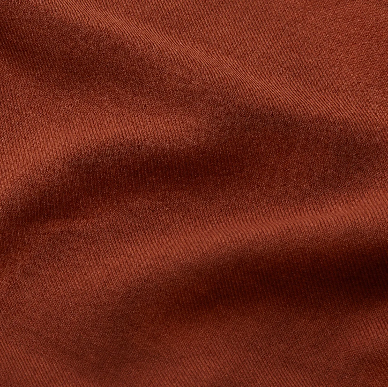Burgundy Cotton and Cashmere Weekend Fit Shirt with Dorset Collar and 1-Button Cuffs