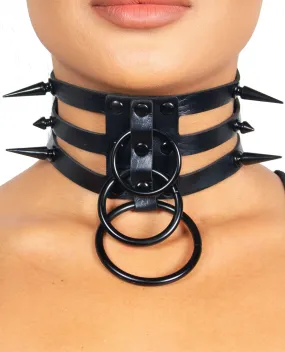 CAGE SPIKED COLLAR - FUTURE LOVERS