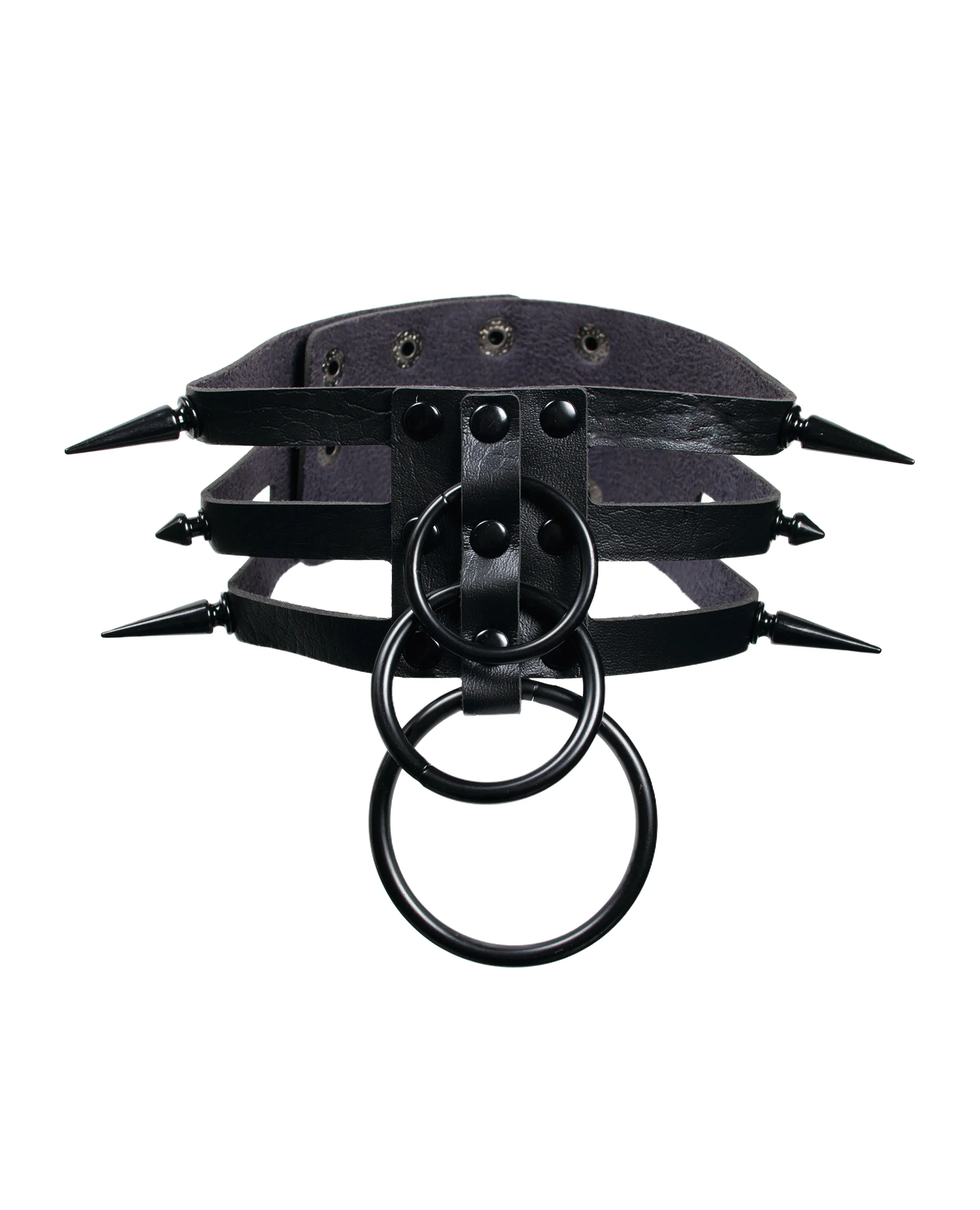 CAGE SPIKED COLLAR - FUTURE LOVERS