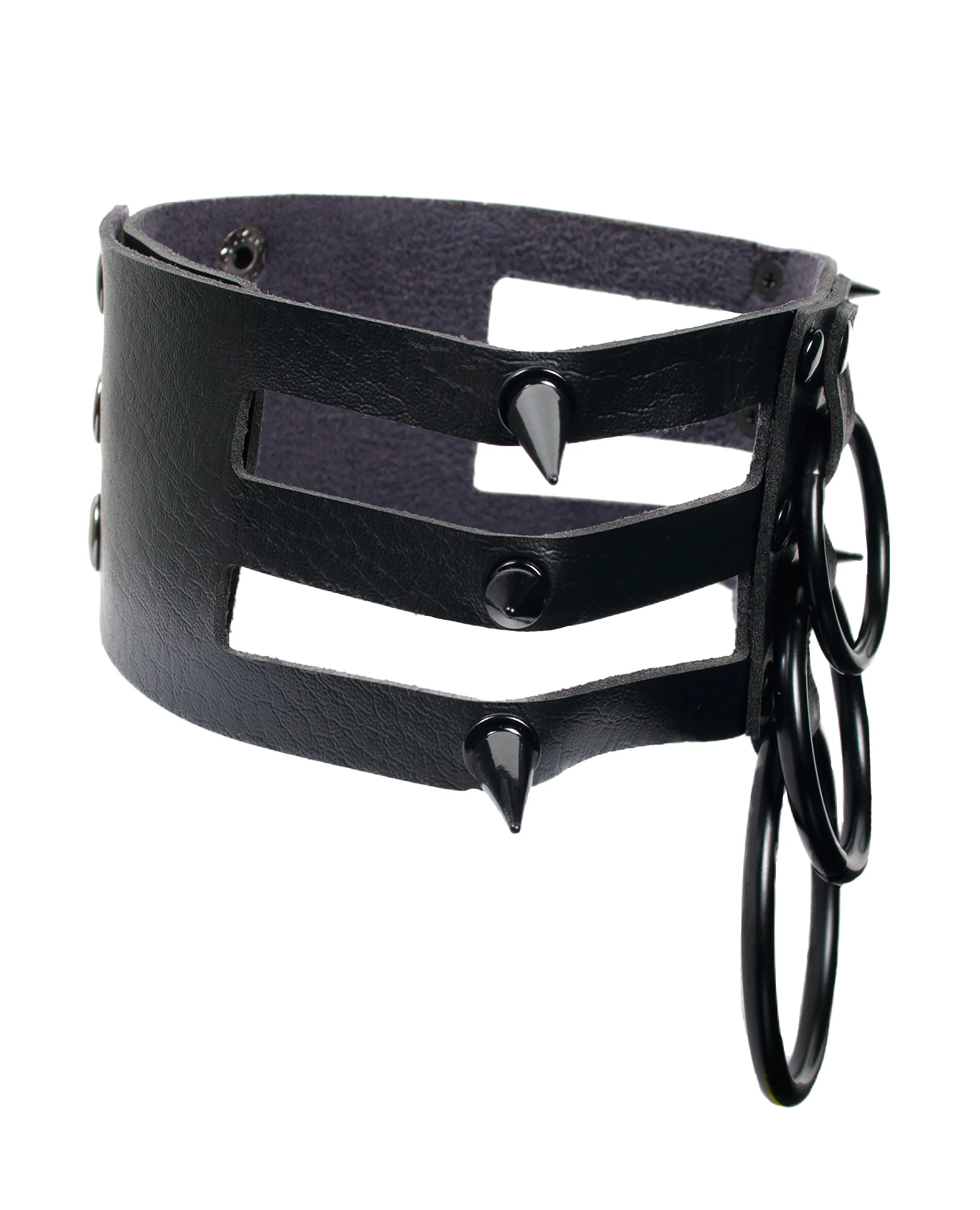 CAGE SPIKED COLLAR - FUTURE LOVERS