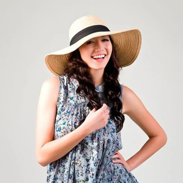 California Hat Company  - Big Brim Raffia Hat