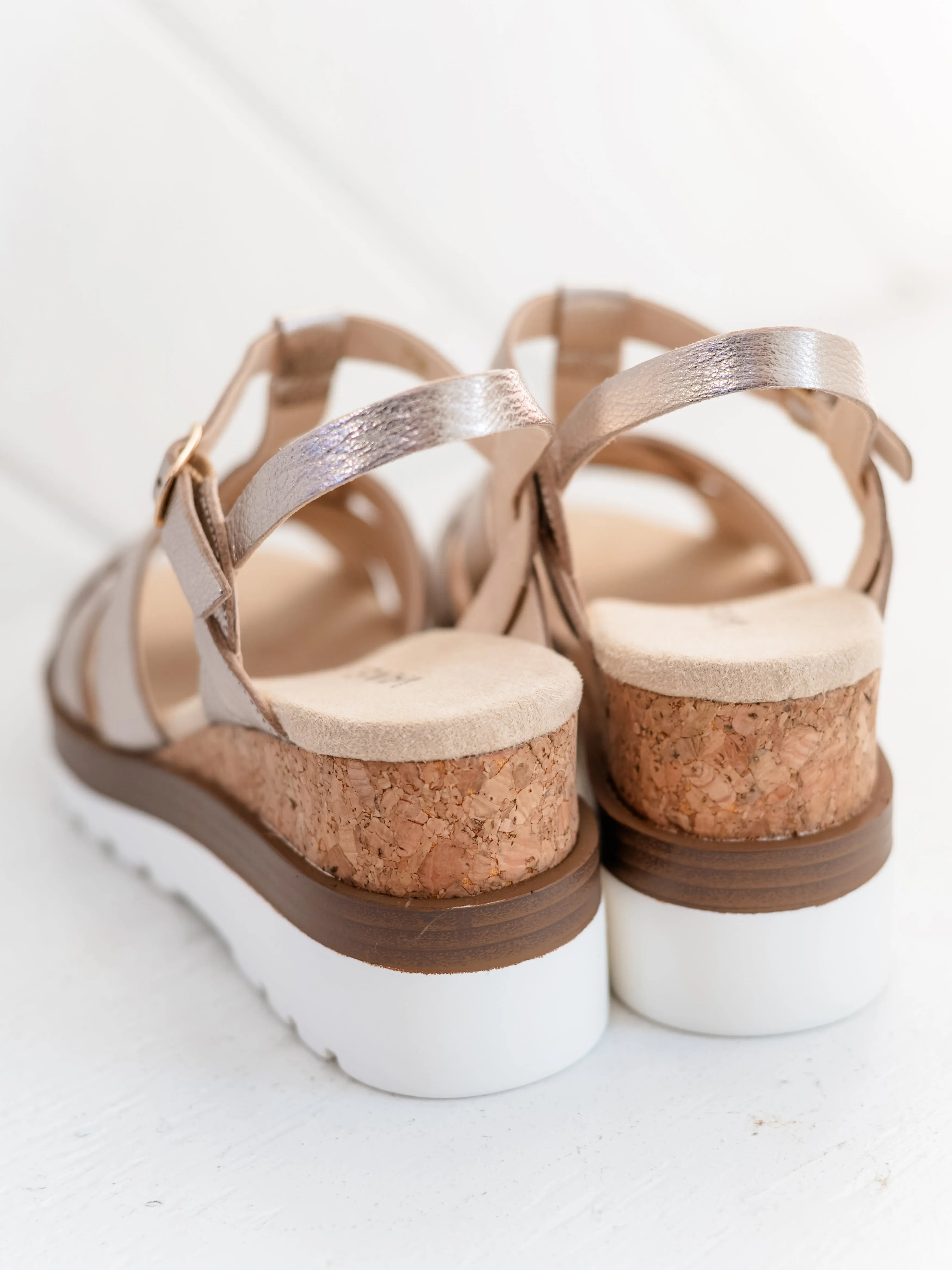Carly in Shell Grained Metallic by Vaneli