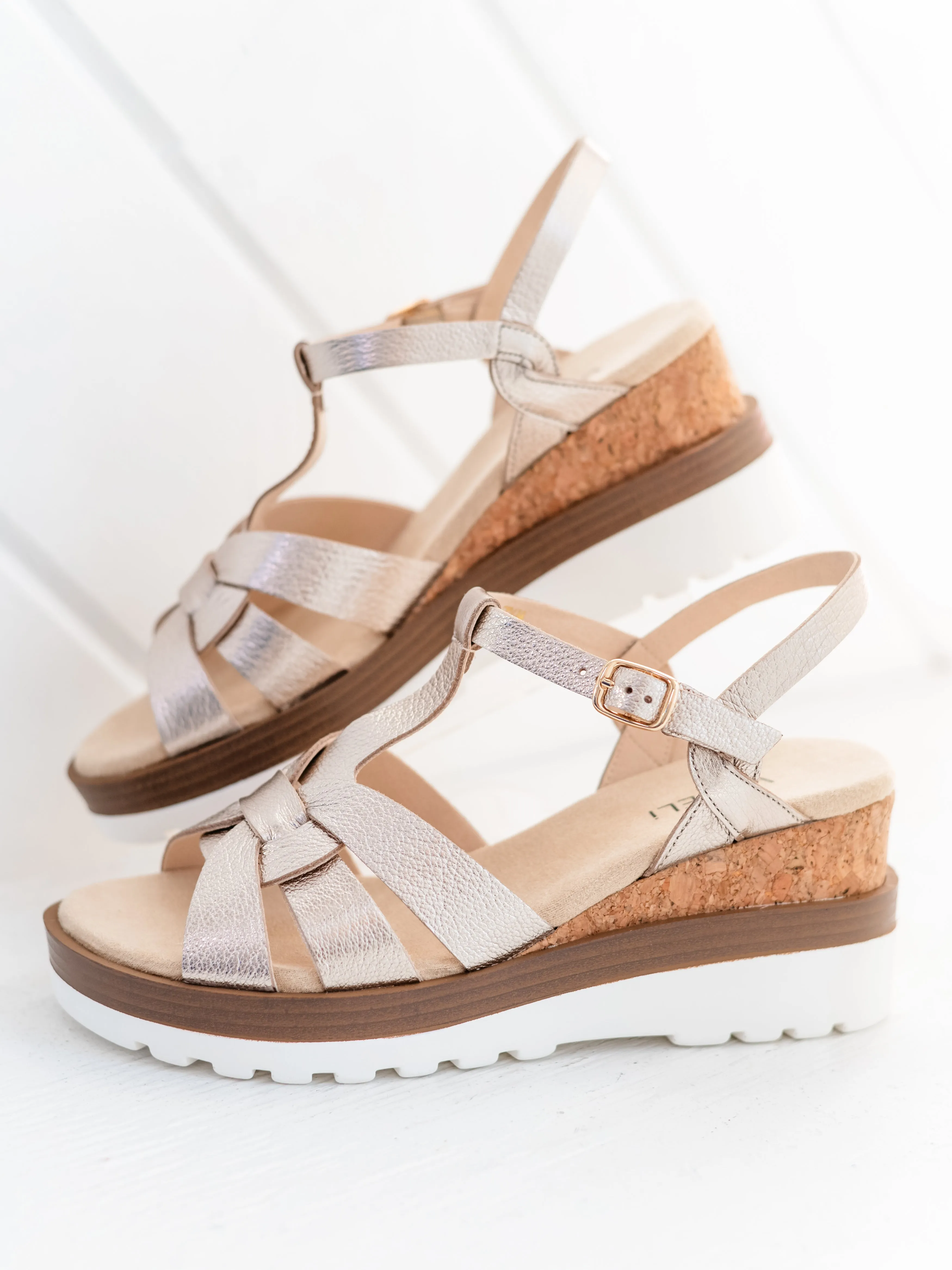 Carly in Shell Grained Metallic by Vaneli