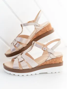 Carly in Shell Grained Metallic by Vaneli