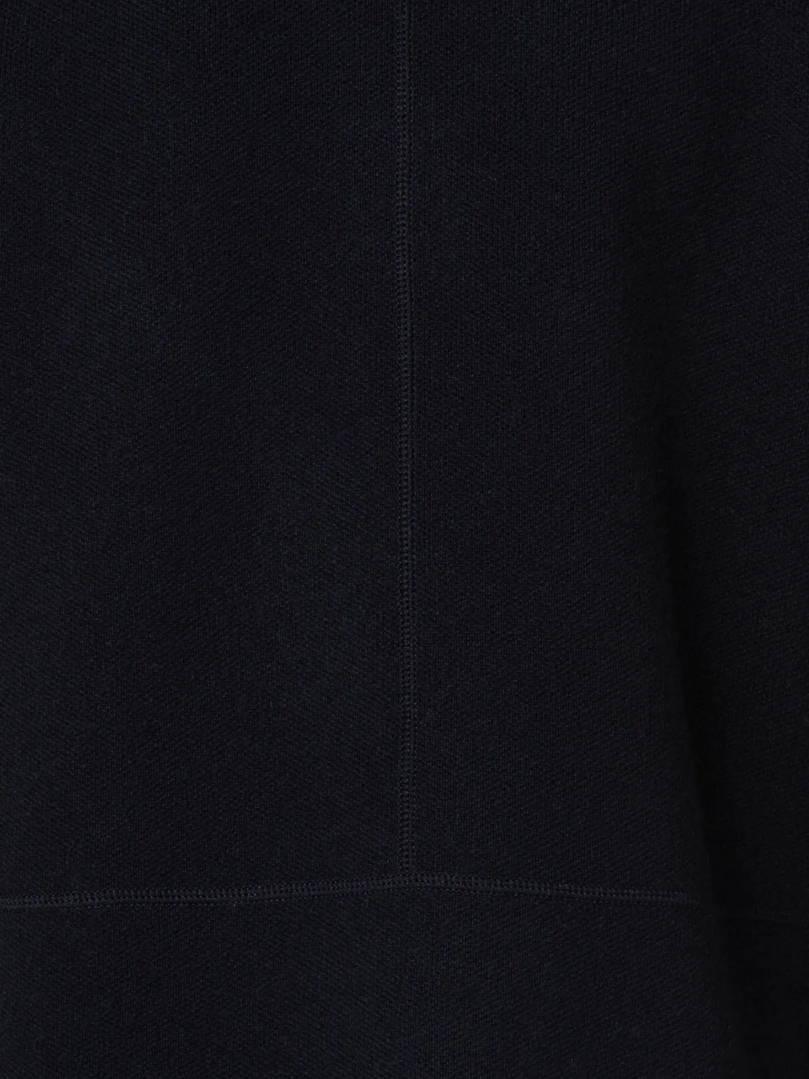 Cashmere Piqué Jacket with Removable Hood