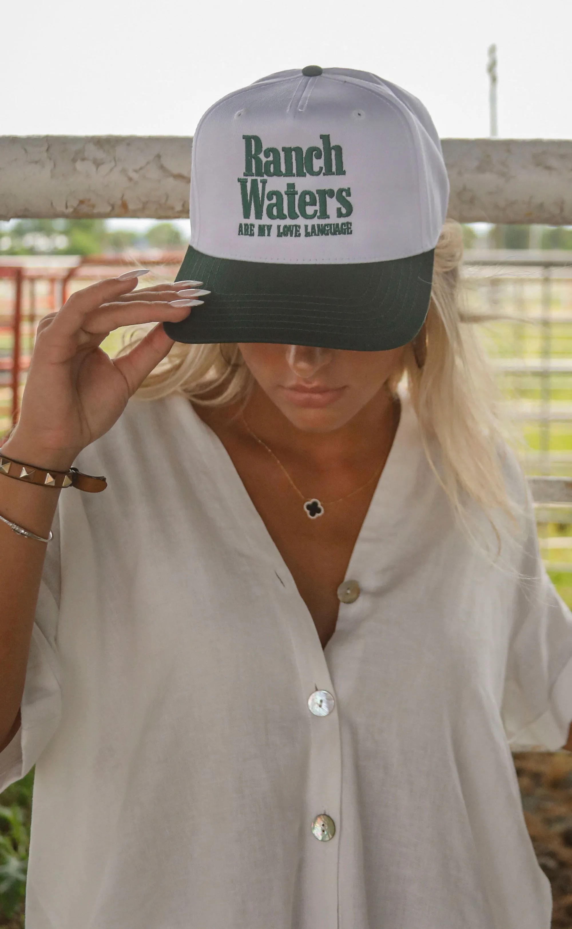 charlie southern: ranch water trucker hat