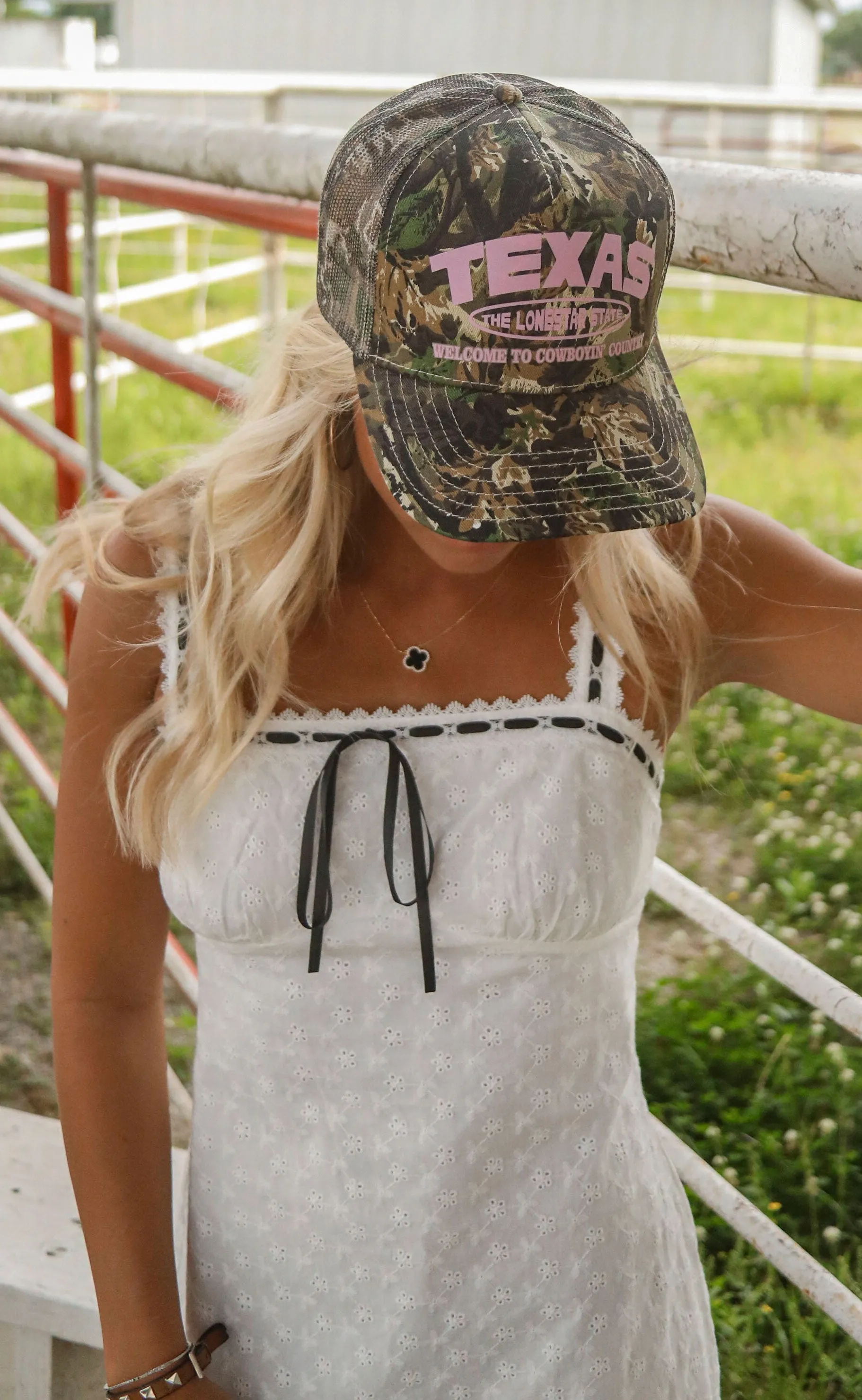 charlie southern: texas camo trucker hat