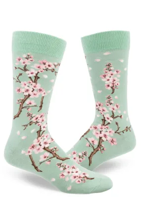 Cherry Blossom Men's Socks