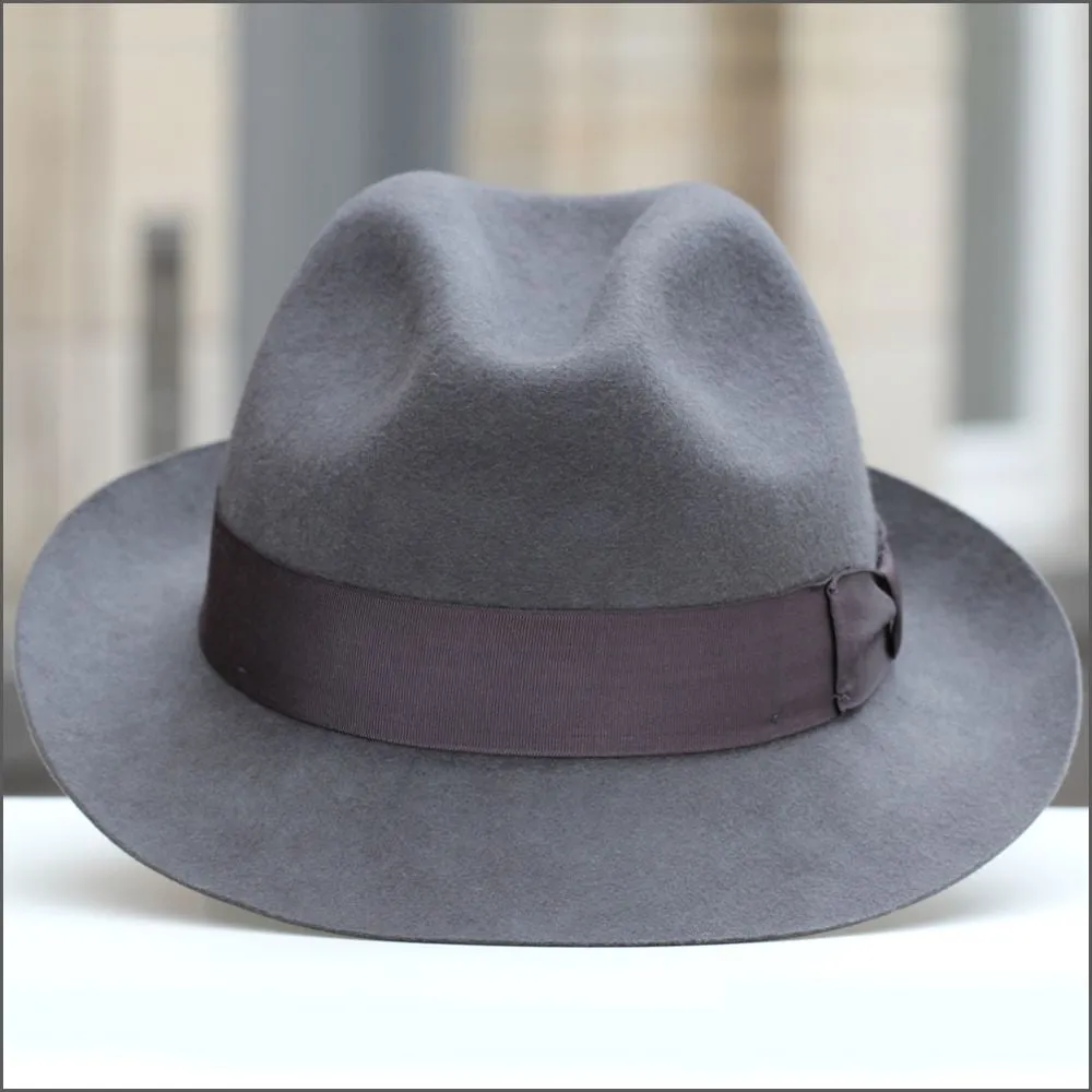 Chester Mid Grey Hat 