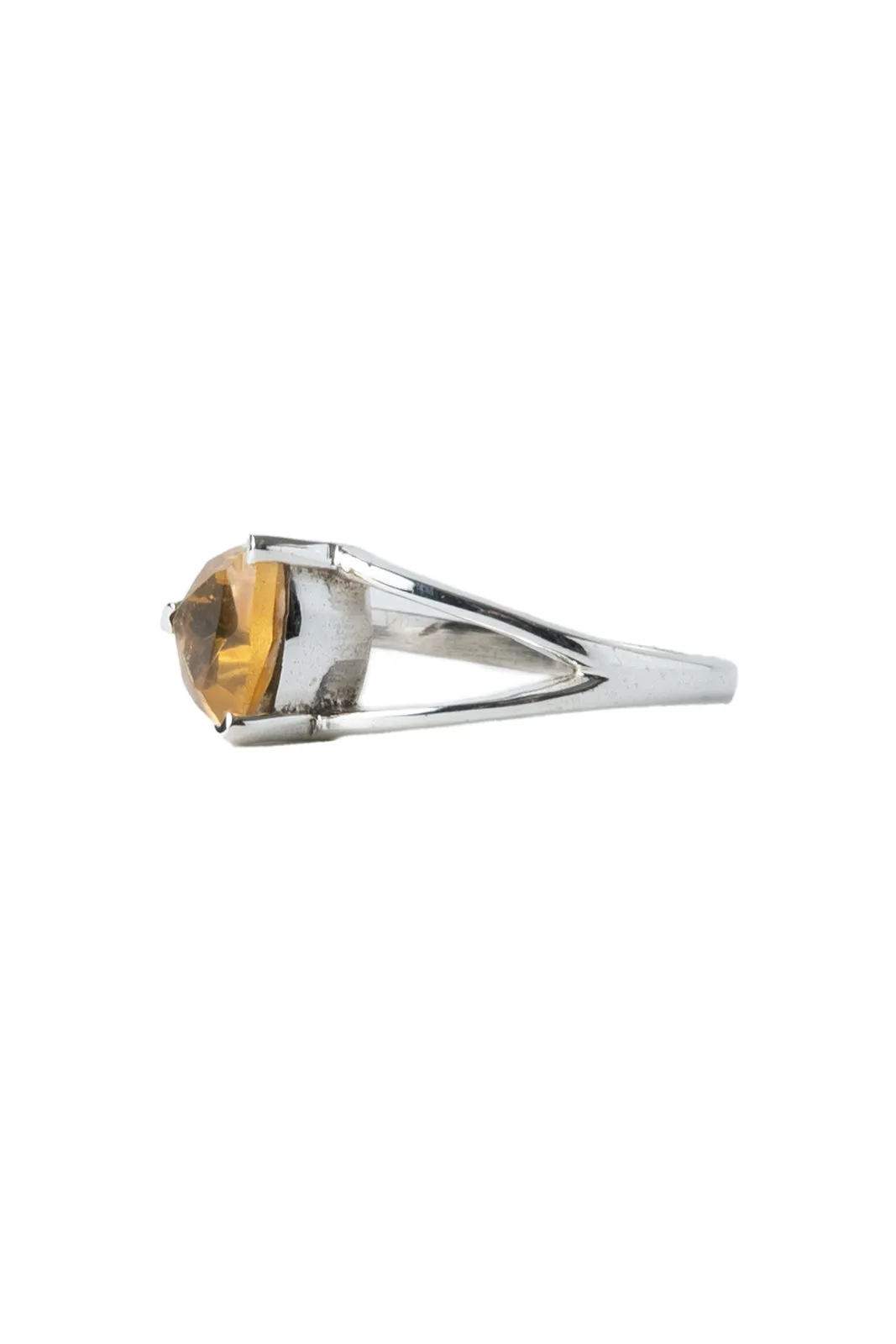 Citrine Taj Ring