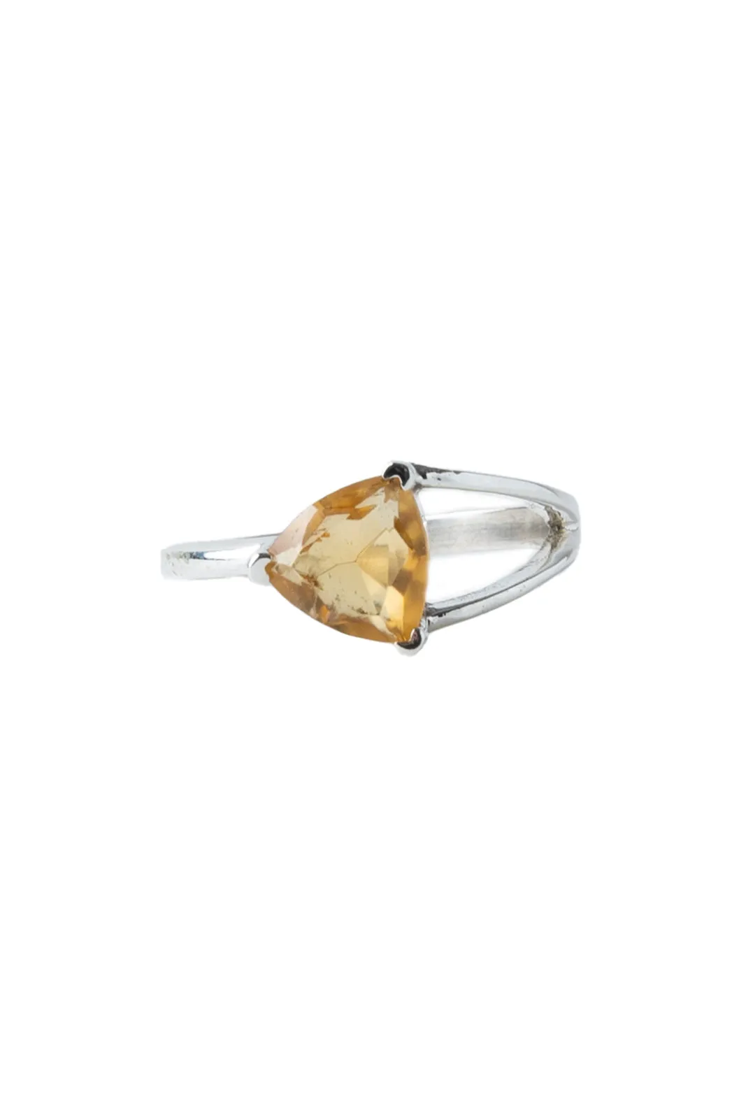 Citrine Taj Ring