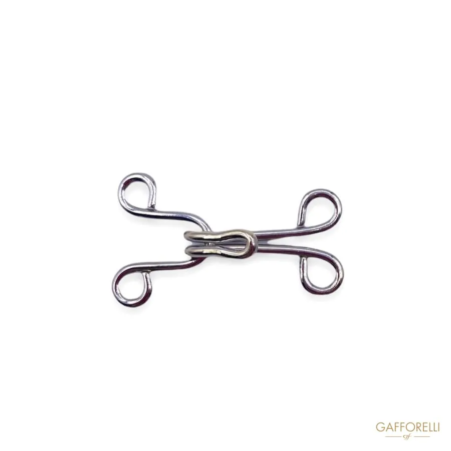 Classic Hook in Silver Colored Metal 2013 - Gafforelli Srl