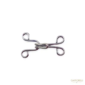 Classic Hook in Silver Colored Metal 2013 - Gafforelli Srl