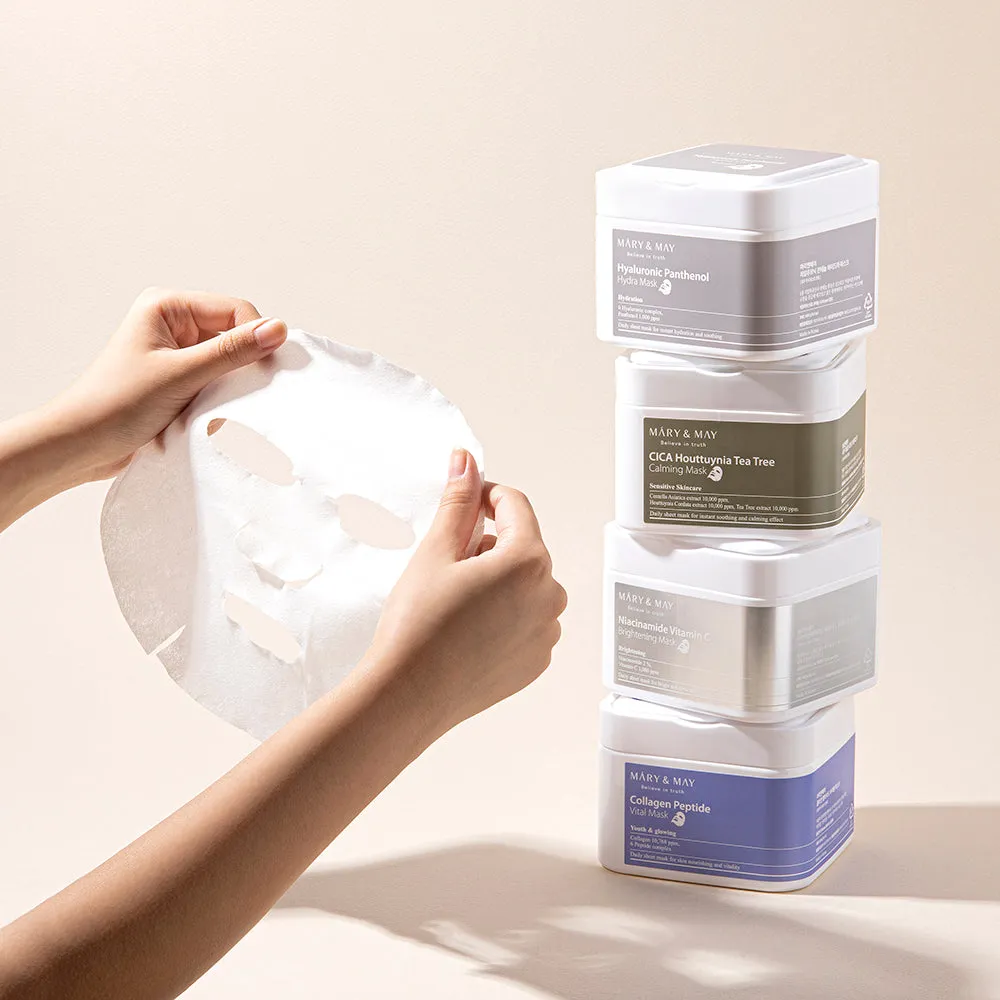 Collagen Peptide Vital Mask Set [30 Masks]