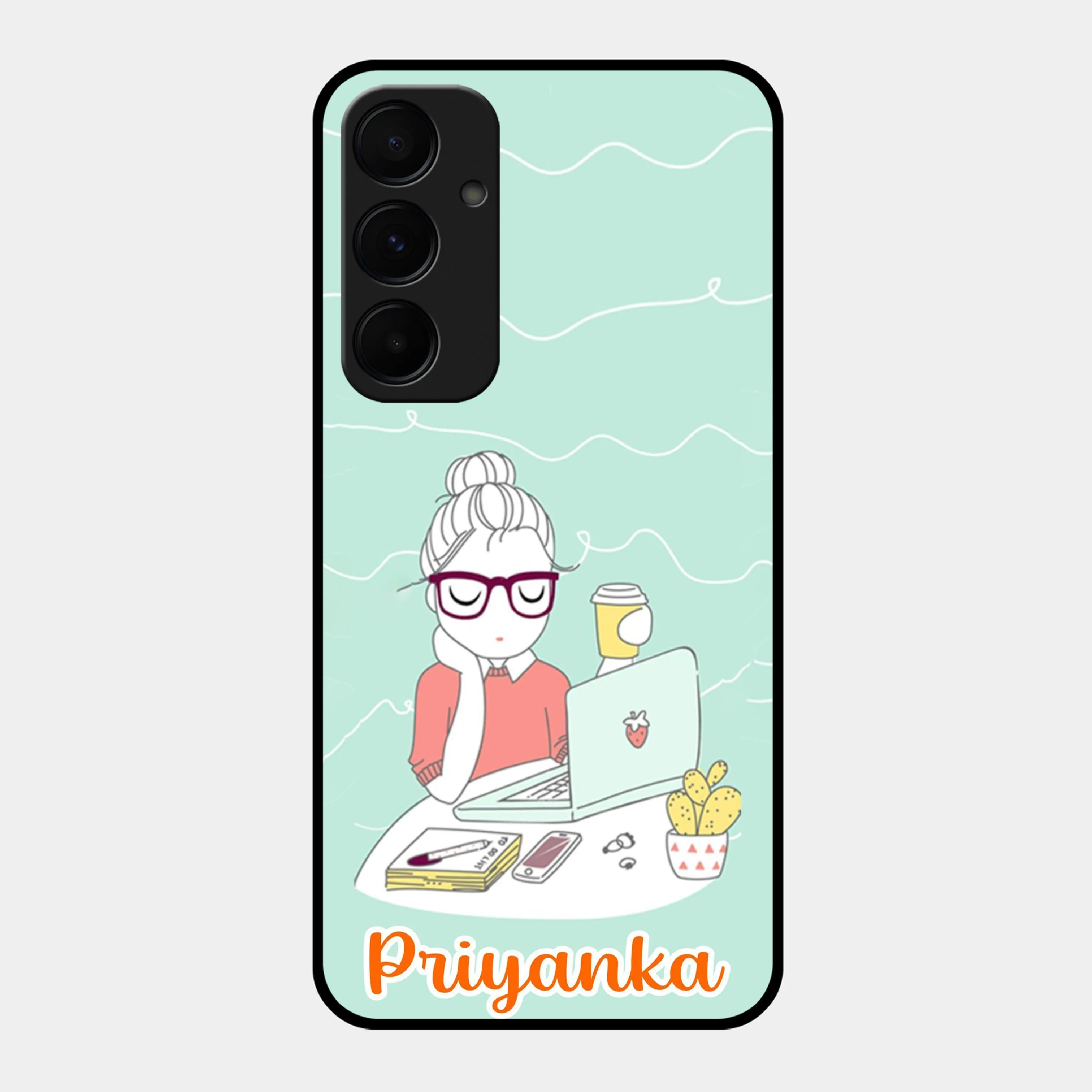 Creator Girl Glossy Metal Case Cover For Motorola