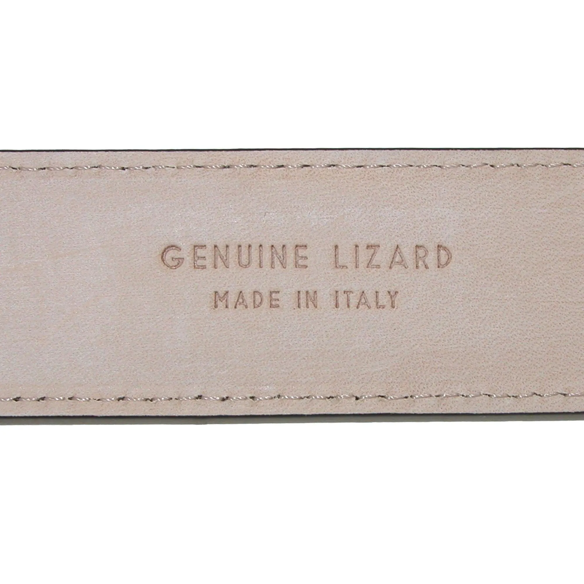 CrookhornDavis Men's Tejus Lizard 32mm Belt