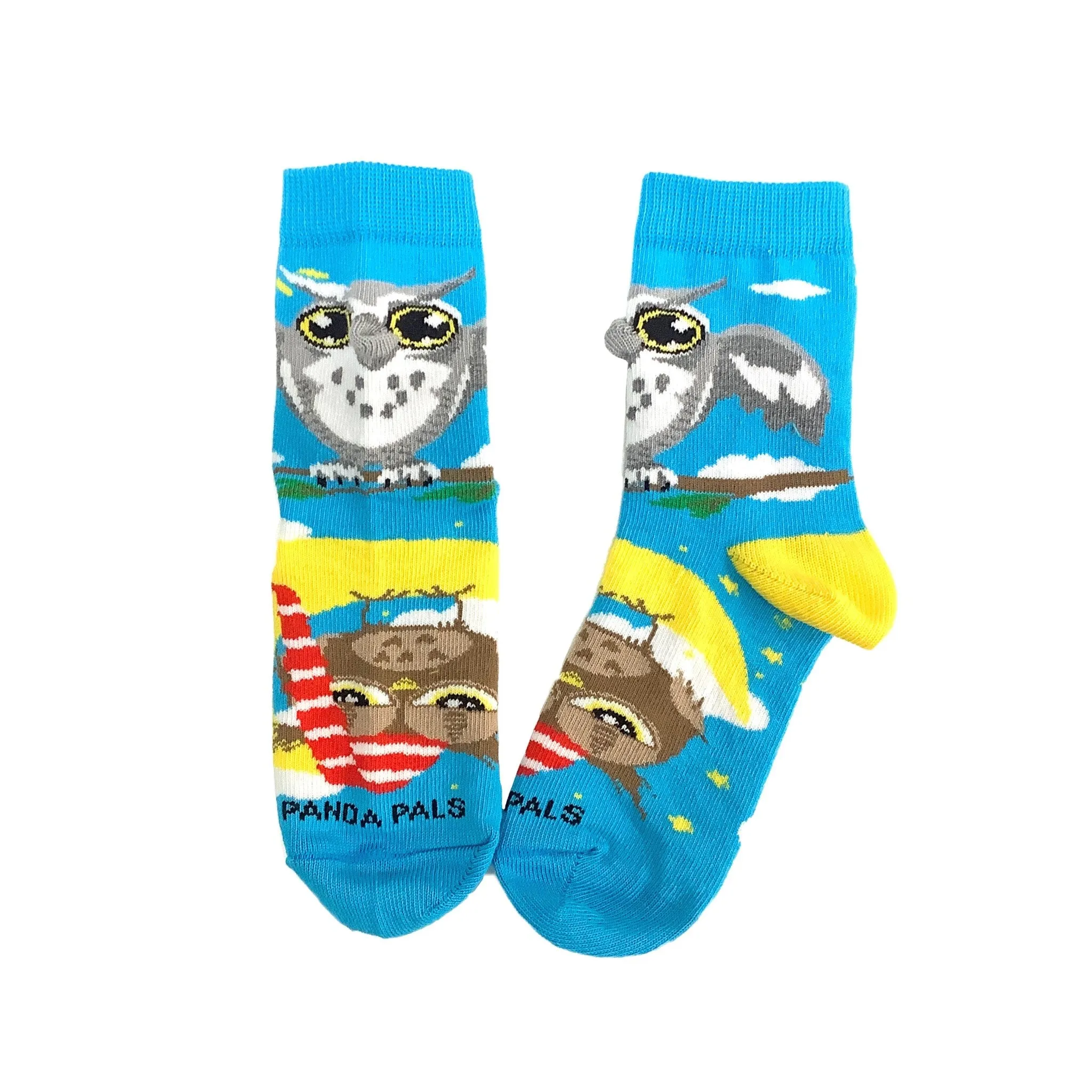 Day and Night Owls Socks (Ages 3-7) from the Sock Panda