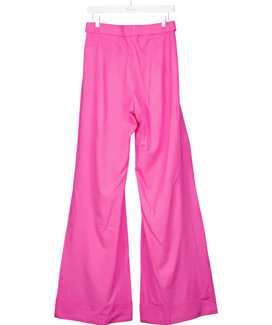 Deborah Lyons Pink Buckled Trousers UK 6