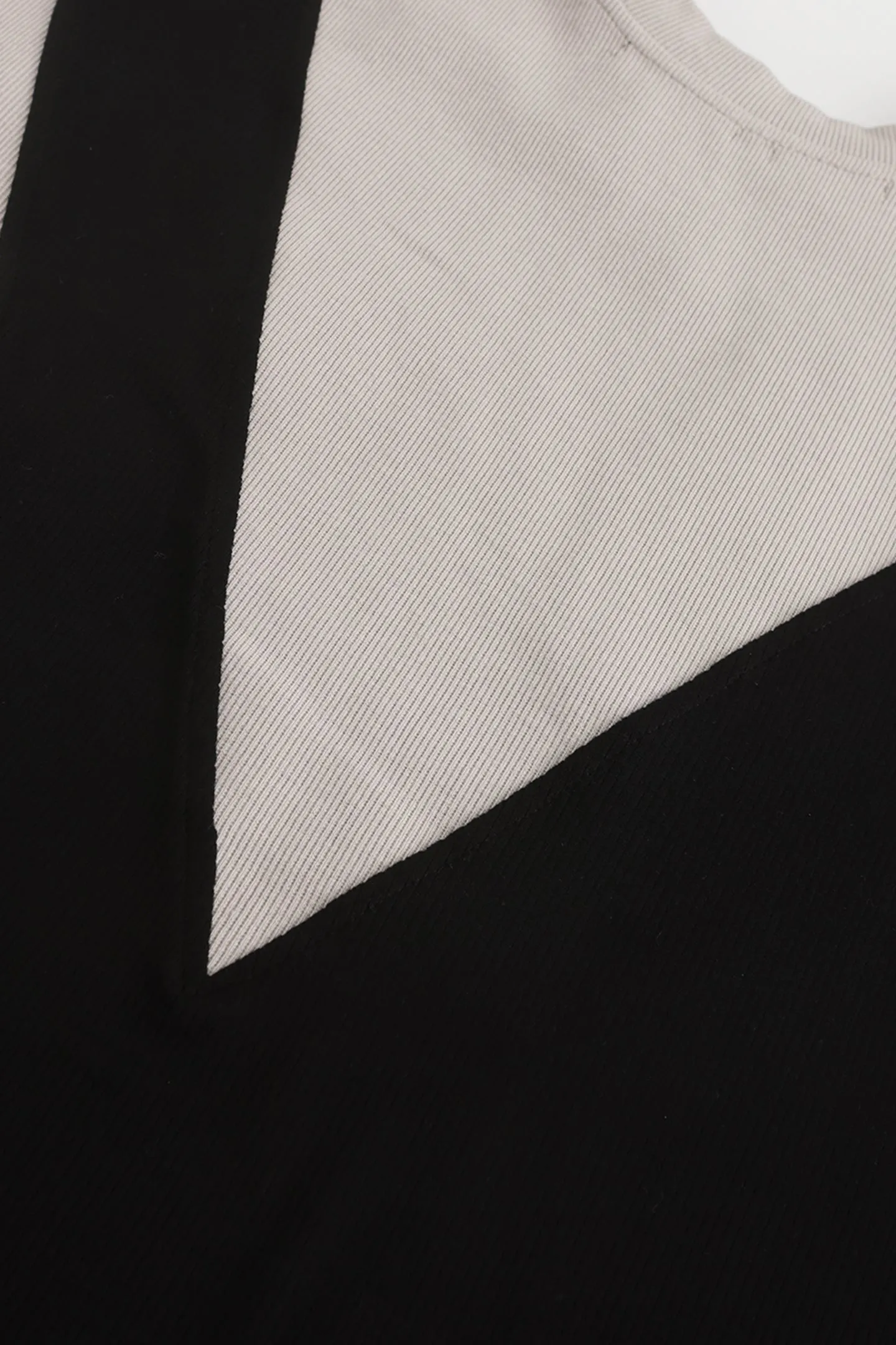Disark Knitted Cashmere Ribbed T-shirt