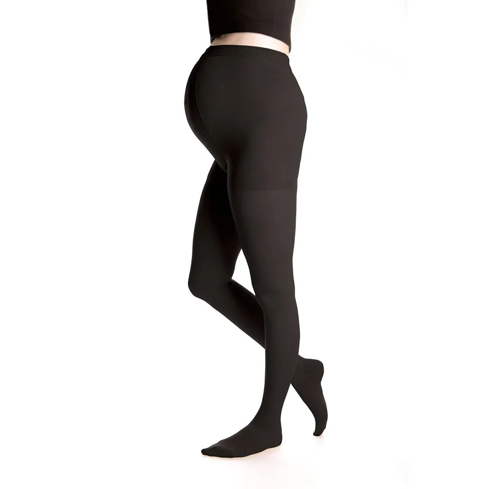 Duomed Advantage Soft Opaque Closed Toe Maternity Pantyhose - 30-40 mmHg