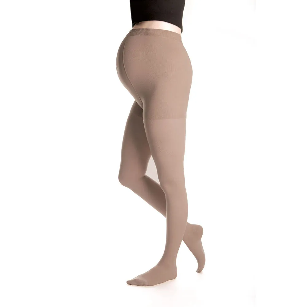 Duomed Advantage Soft Opaque Closed Toe Maternity Pantyhose - 30-40 mmHg