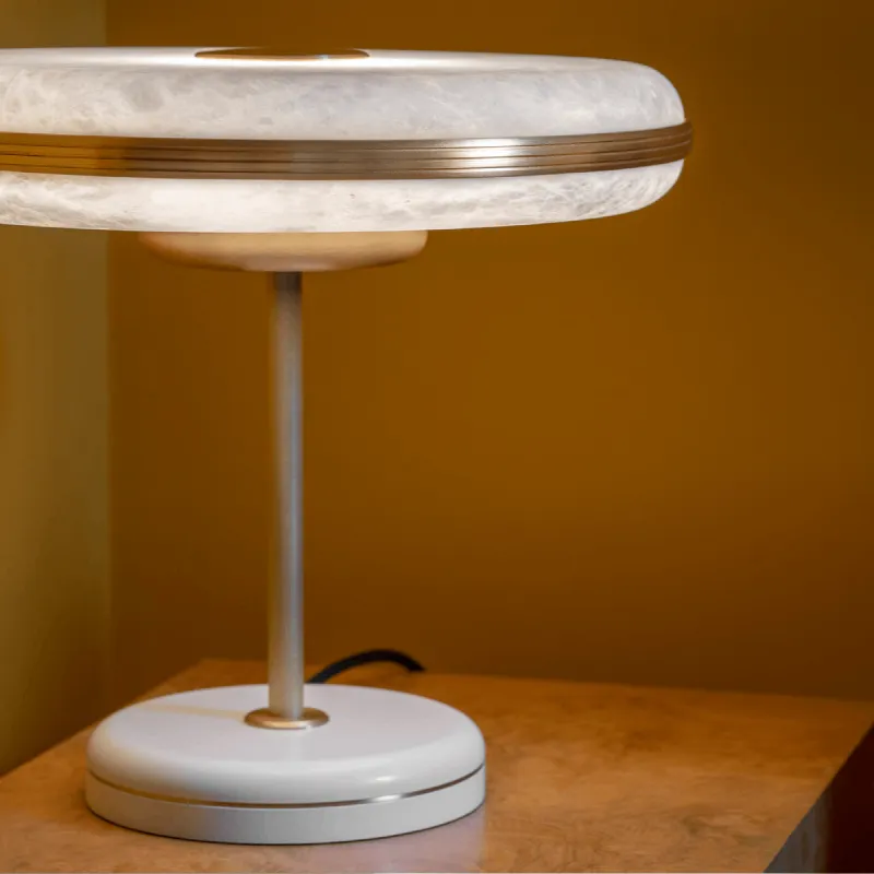 Elegant Alabaster Table Lamp