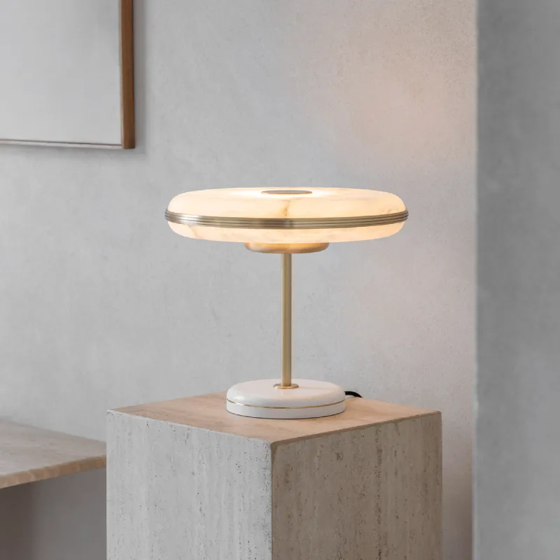 Elegant Alabaster Table Lamp