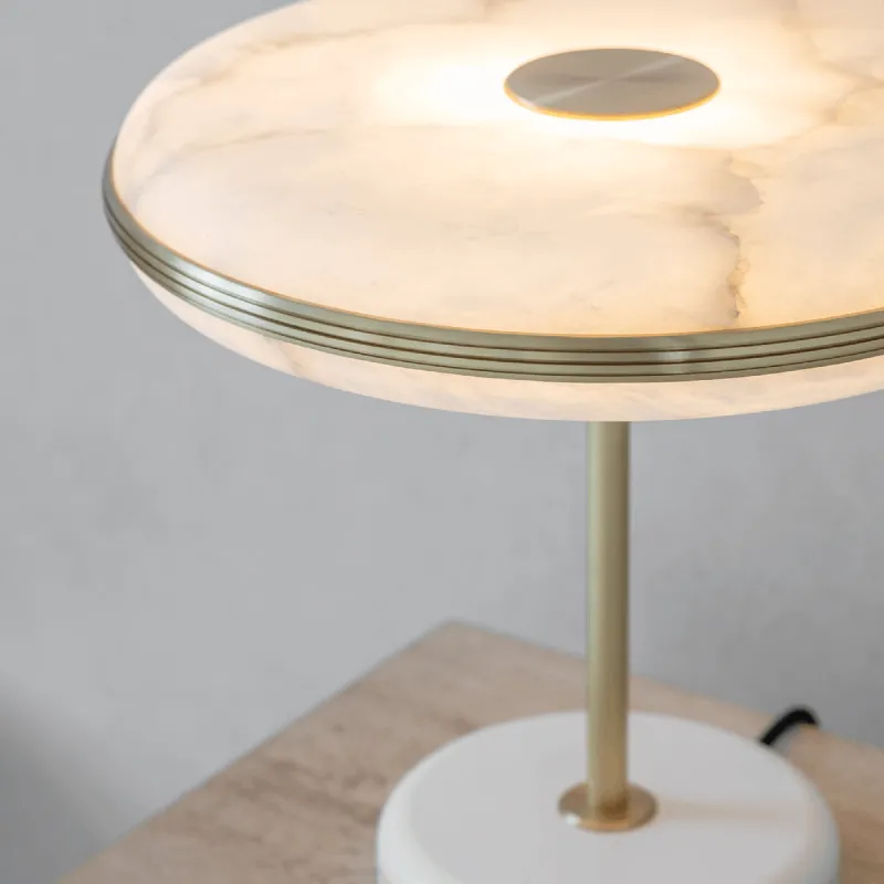 Elegant Alabaster Table Lamp