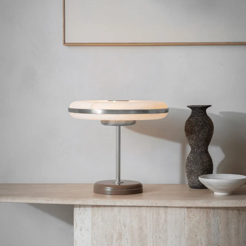 Elegant Alabaster Table Lamp